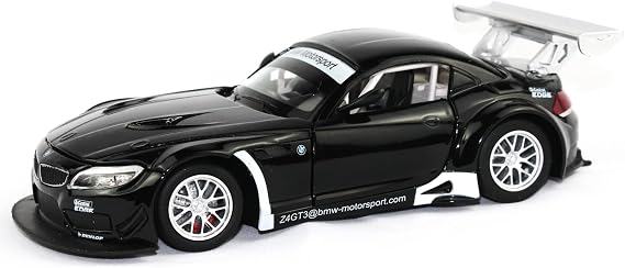 Motor city classics 1:24 2009 BMW Z4 GT3 - Black - Optimum Diecast