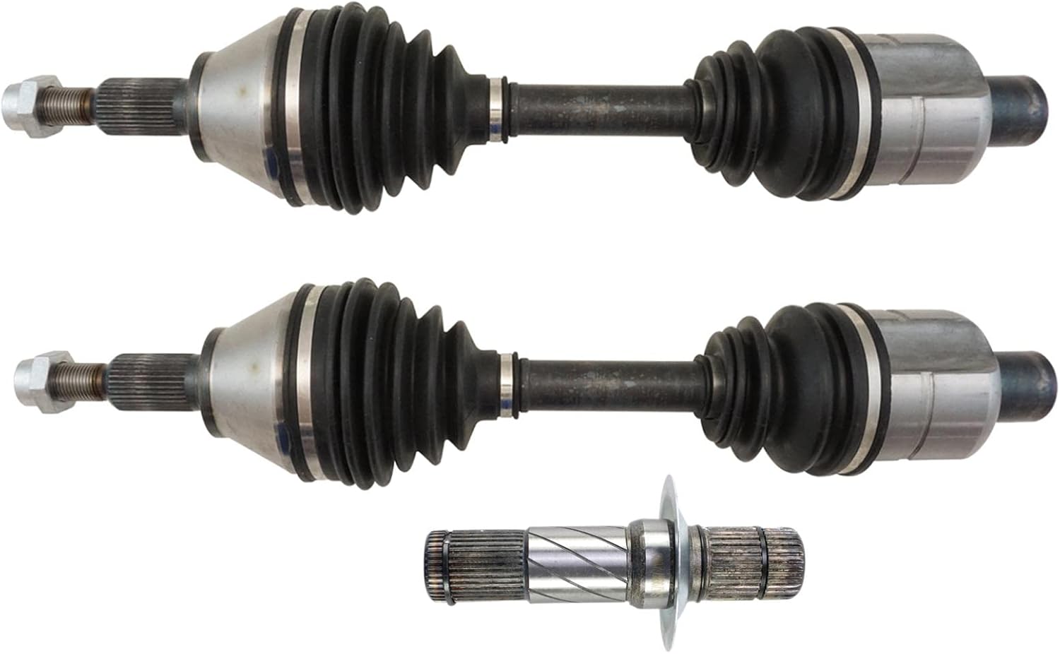 TRQ Front CV Axle Shaft Assembly Set Compatible with 2012-2018 Ram 1500 2019-2020 1500 Classic