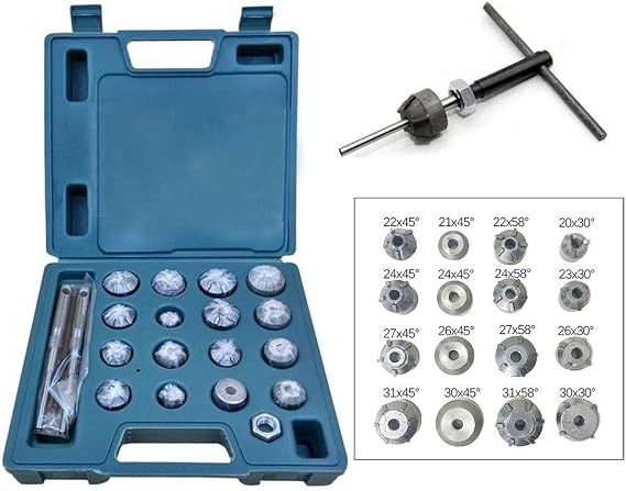 Valve Seat Reamer Motorcycle Repair Displacement Cutter Valve Tool Set for Honda Jialing Sanyang,Not Fit 1982 Honda Wing