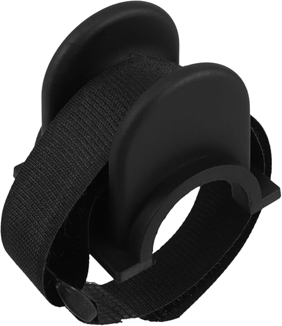 Portable Fishing Rod Holder with Adjustable Plastic and Nylon Bracket for Boat Handrail and Bank Fishing, Stable Bank Stick Rod Rest for Easy Installation