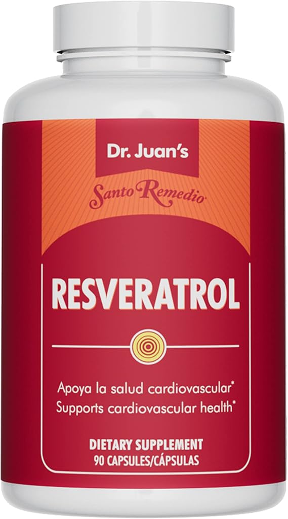 Santo Remedio Trans-Resveratrol Dietary Supplement - 90 Servings