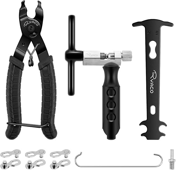 Ryaco Bike Chain Tools Set Chains Link Repair, Professional Tool Kit