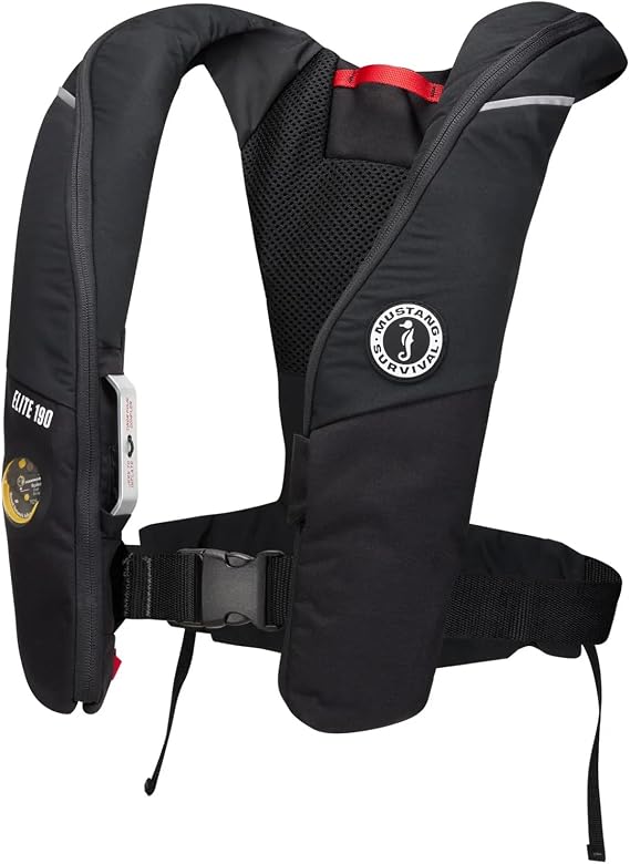 Mustang Survival Elite 190 PFD Black