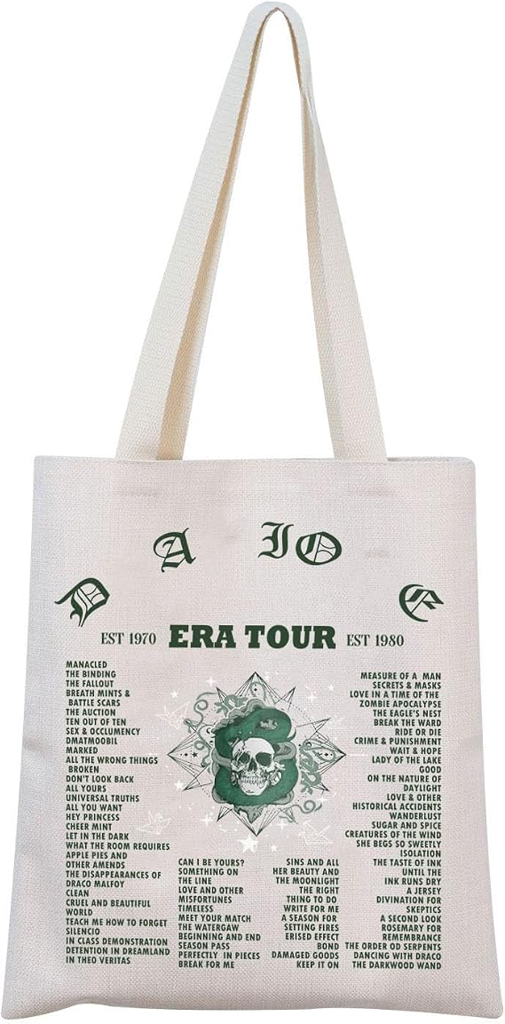 MNIGIU Manacled Book Inspired Dramione Tour Tote Bag Collector's Fandom Fanfiction Item