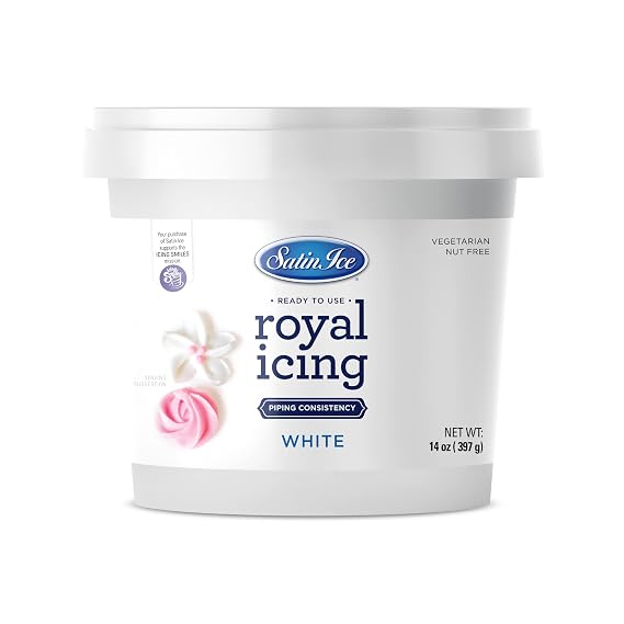 Satin Ice Ready to Use Royal Icing - 14oz Pail