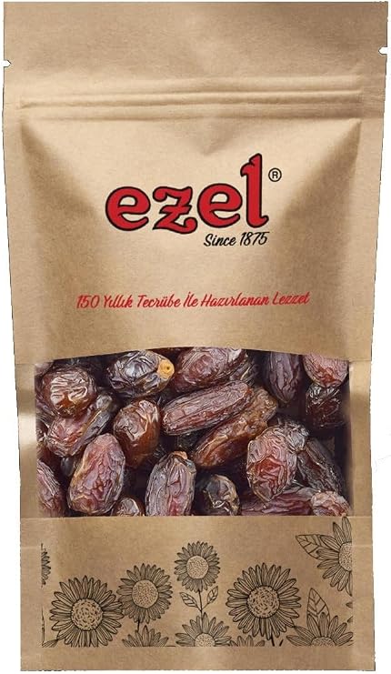 Ezel Kuruyemiş Medine Hurması 500gr –Taze ve Doğal - Zipli Ambalaj