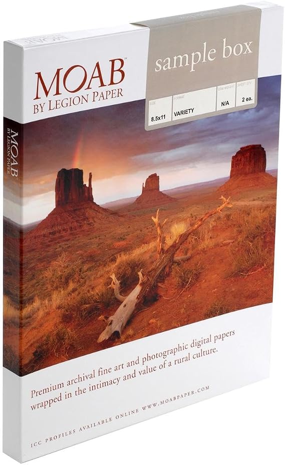MOAB General Sampler 8.5x11 26 sheets 2 of each