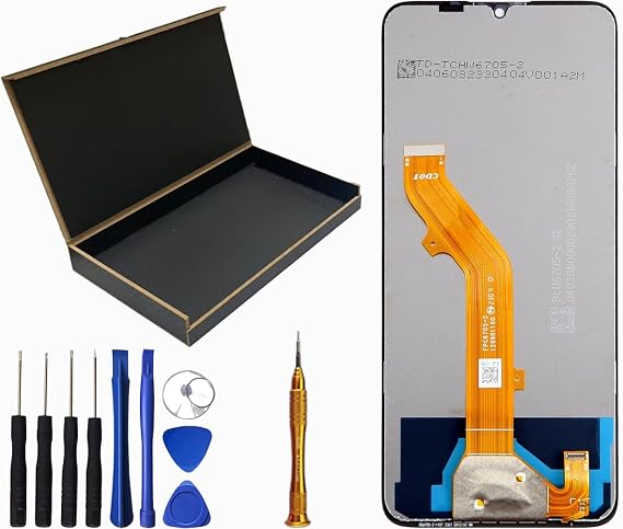 LCD Screen Display(pantalla) Touch Digitizer Assembly Replacement for TCL 40 SE LCD Screen 40SE LCD Screen T610K 6.75"