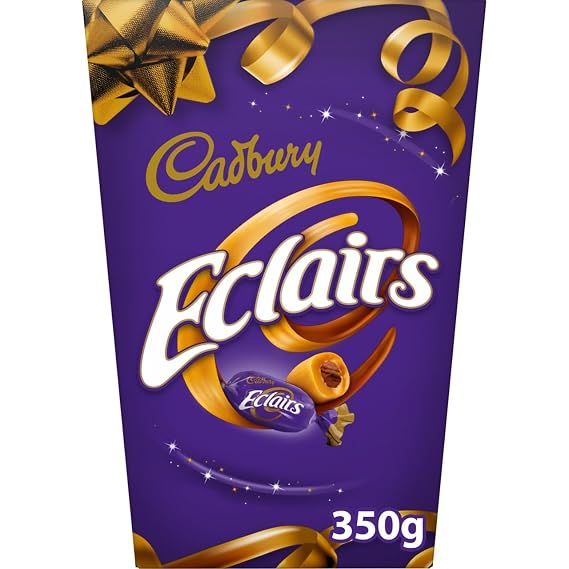 Cadbury Chocolate Eclairs Carton 350g (Pack of 1)