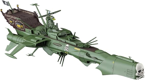 Hasegawa Creator Works Series Captain Harlock Dimensional Voyage Space Pirate Battleship Arcadia First Ship 1/2500 Scale Plastic Model 64794