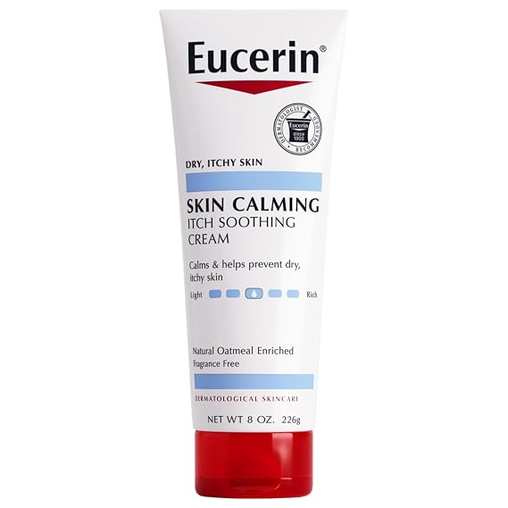 Eucerin Skin Calming, Fragrance Free Creme 8 OZ