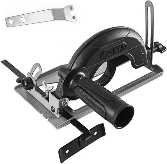 Açılı Taşlama Makinesi | 45° Ayarlanabilir Metal Kesici | DIY Dökü Demir Standı Öğütücü Tutucu Kesici Destek Braketi Tutucu 100~125 mm Açılı Freze için