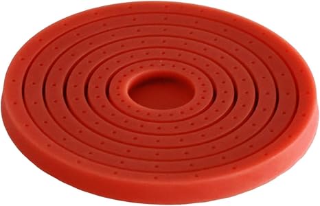 Laparoscopic Fixed-Point Silicone Model 3D Simulation Pad for Medical Student Doctor Nurse Teaching(Red)