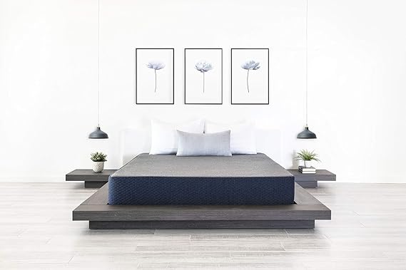 DREAMFOAM Brooklyn Bedding Copperflex Essential 12" Gel Memory Foam Mattress with Stain Protection, King |Made in Arizona
