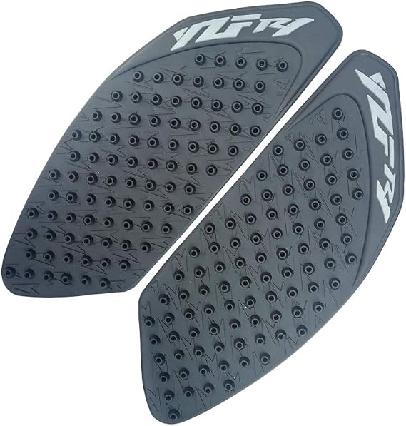 Black Gas Fuel Tank Pad Traction Side Fuel Knee Grip Decal Compatible with Yamaha YZF R1 2009-2014