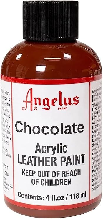 Angelus Acrylic Leather Paint-4oz.-Chocolate