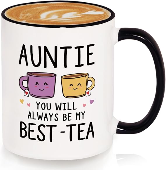 Auntie Gifts, Best Auntie Birthday Gifts, Best-Tea Mug