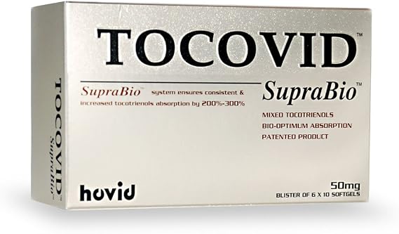Tocovid Suprabio 50 Mg- Palm Tocotrienols Vitamin E softgels