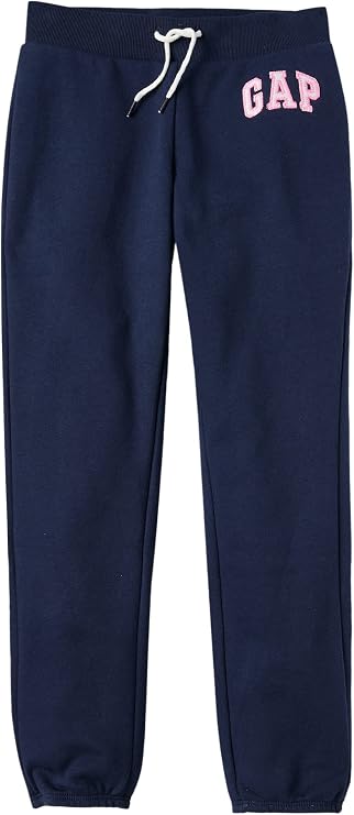 GAP Girls' Logo Pull-On Jogger Sweatpants Pants Tracksuit Bottoms