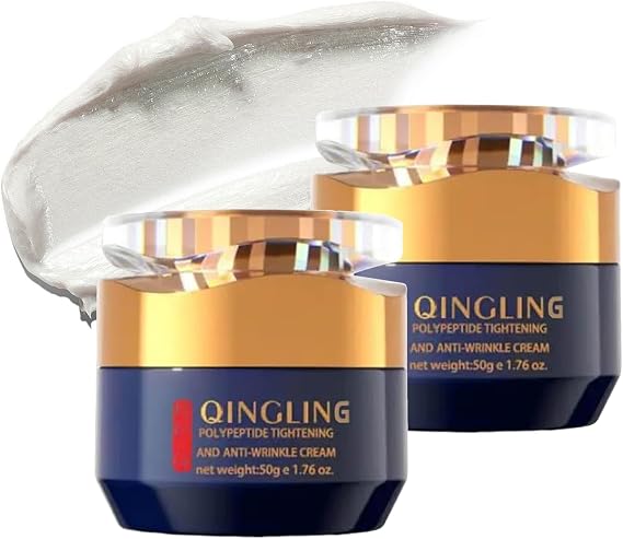Qingling Face Cream, Qingling Firming Anti-Ageing Cream, Qingling Wrinkle Removal Cream, Polypeptide Tightening and Anti-Wrinkle Cream, Firming