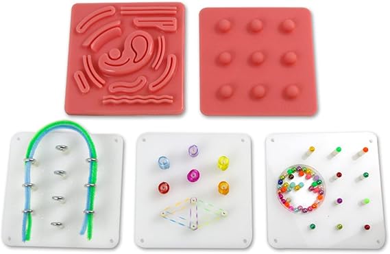 Laparoscopic Surgery Training Suture Practice Kit Laparoscopic Simulator Trainer Kit with 6 Laparoscopic Surgery Training Modules - For Sewing Cutting Peeling Grip Towing Perforation Practice