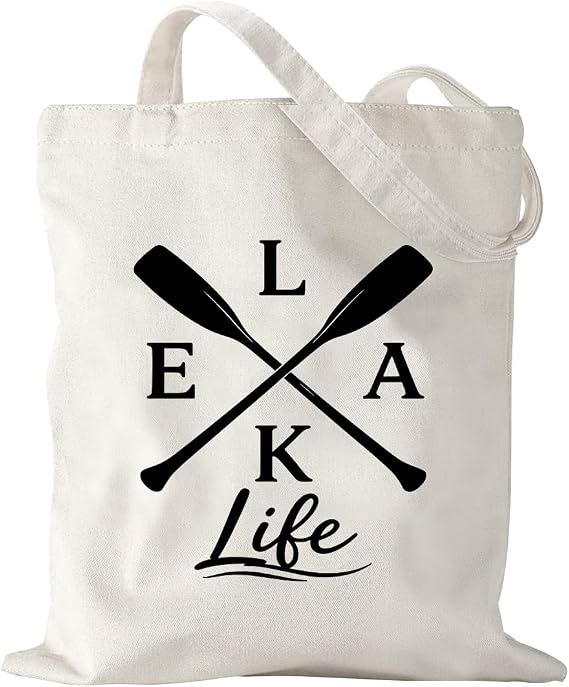 Summer Senior 2026 Lake Life Canvas Bags for Women