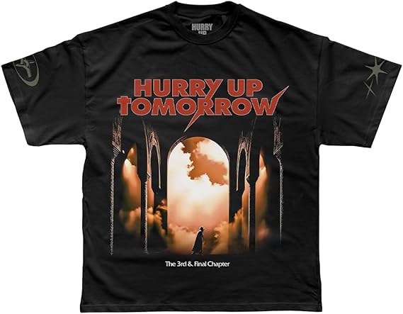 THE Weeknd Unisex Adult The Weeknd Hurry Up Tomorrow Official a New Path T-Shirt