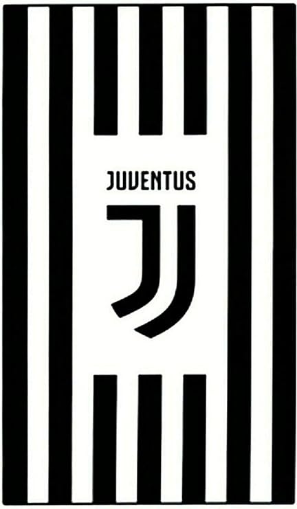 Giant Official FC Juventus (Serie A) Crest Towel (100% Cotton and 140cm x 70cm)