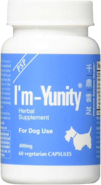 I'm-Yunity for Dogs (Regular Size 60 Capsules)