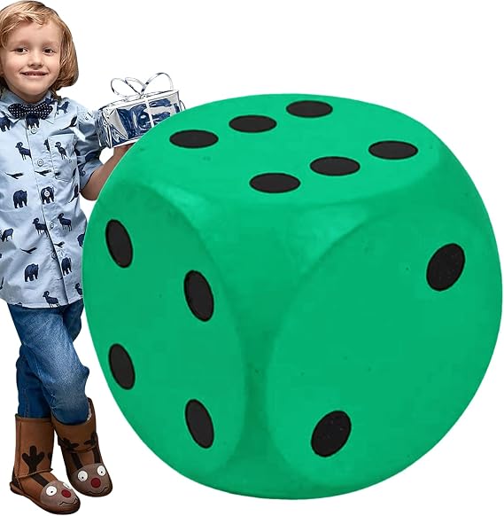 Large Foam Dice Set, Round Edge Giant Dices, Giant Foam Dice, 15cm Educational Toys For Kids/Math Learning, Quality Party Favors, Classroom And School Supplies