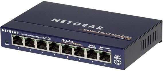 NETGEAR ProSafe GS108 Ethernet Switch