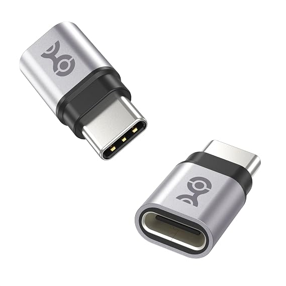 Cable Matters 2-Pack USB C Extender Adapter, USB C Male to Female Adapter