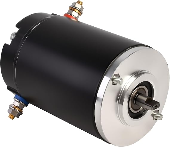167576 Birotational Hydraulic Slide Out Pump Motor 12V Compatible with Lippert Components Leveling System, Replace 414018 F000MM0809 15-167576 045-167567