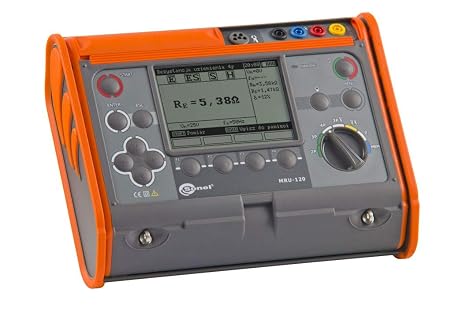 Sonel MRU-120 Earth Ground Resistance Meter 50V 60 Hz CAT III 600V