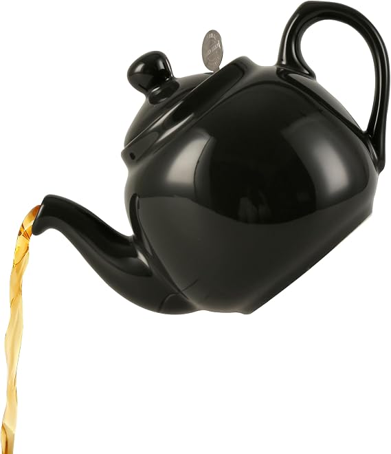 Farmhouse Teapot with Infuser, Ceramic, Midnight Forest, 2 Cup (600 ml)