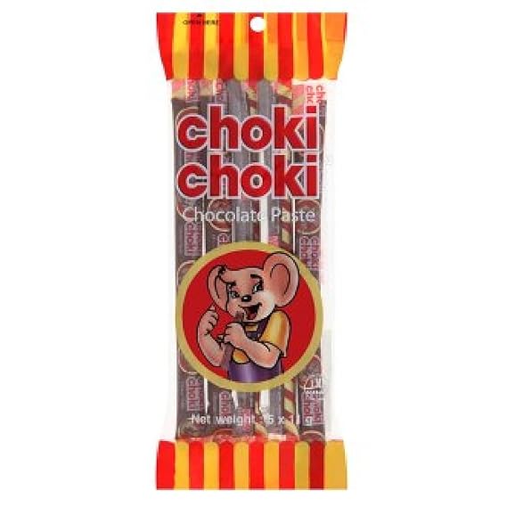 Choki Choki 5 x 11g (Chocolate Paste, 1 Pack)