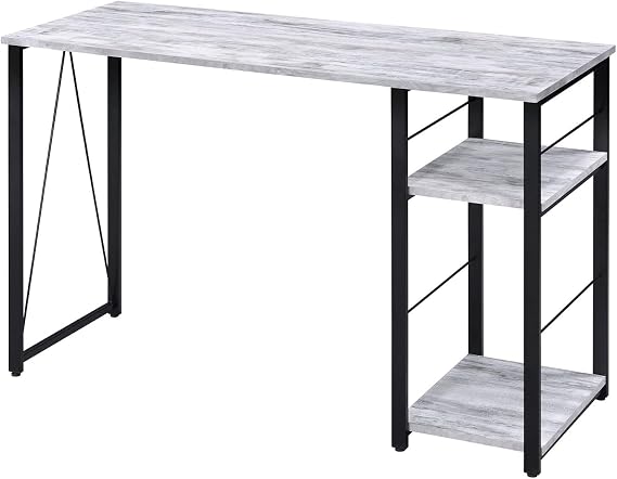 Computer Table Plenty Leg Room pc Desk Modern Simple Style mesa Space-Saving Game Desk Easy to Assemble Computer Table Desk