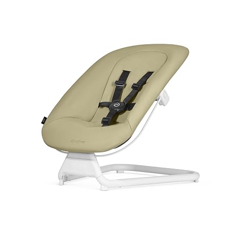 CYBEX Gold Lemo Bouncer Baby Rocker Compatible with Cybex Lemo Seat System From Birth to 3 Years (approx. 15 kg) Pale Beige