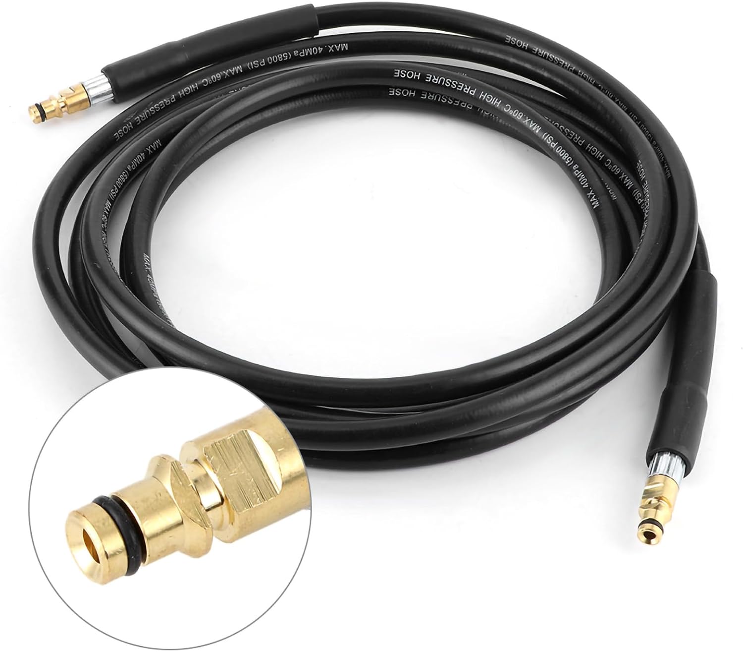 Electric Power Washer Replacement Hose, High Pressure Washer Water Clean Hose Car Cleaning Pipe Fit for K2 K3 K4 K5 10m  32.8ft