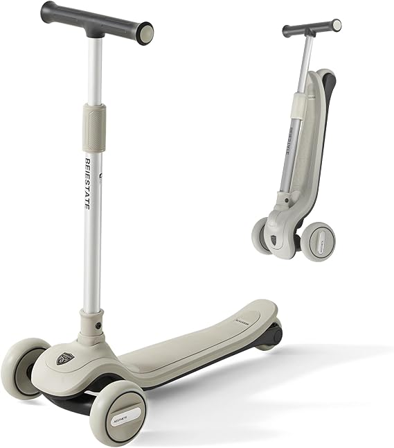 3 Wheel Scooter for Kids 3-18, 2 Riding Modes,4 Heights, Foldable