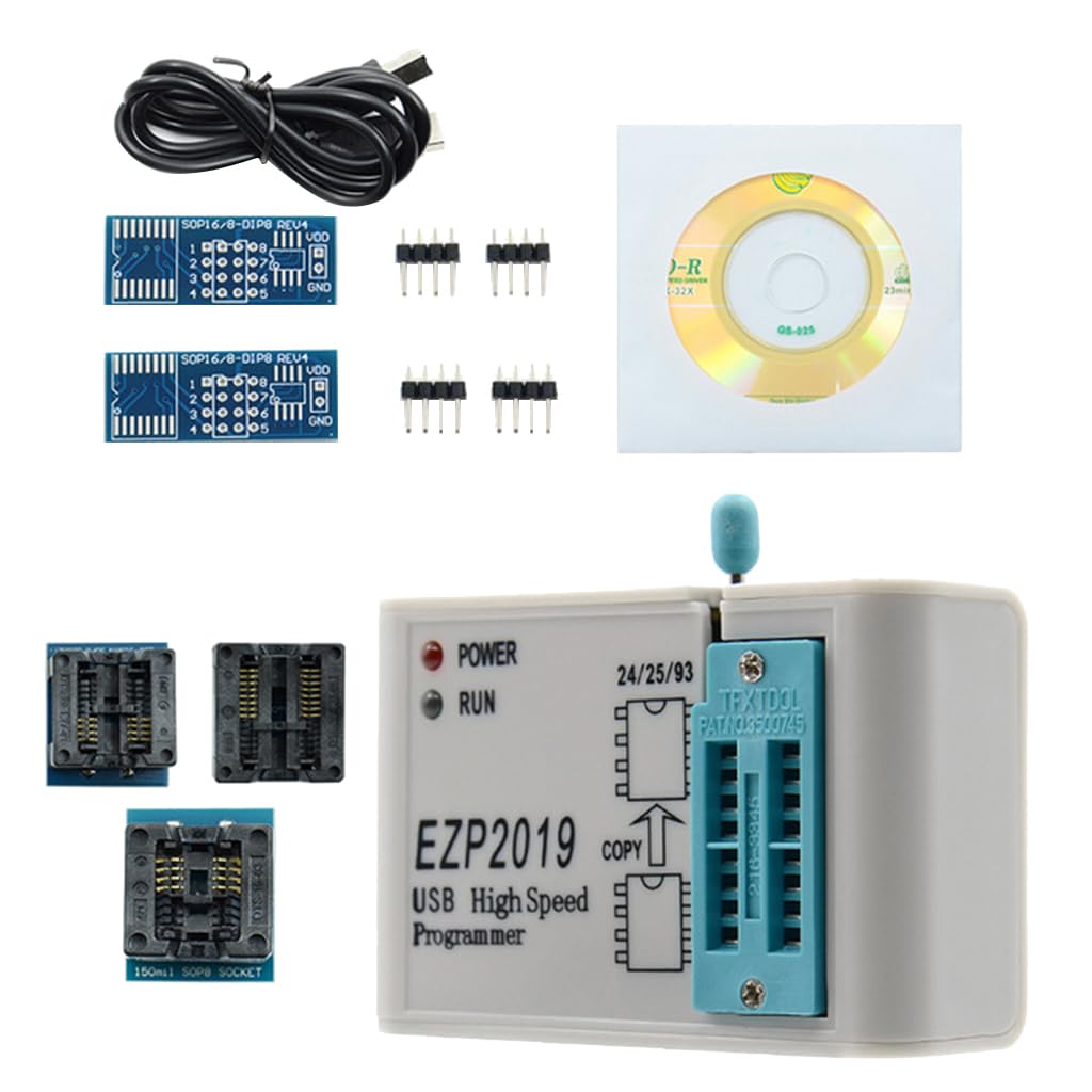 EZP2019 USB Programmer For Speedy EPROM BIOS Reading And Writing And Compatibility With WIN7 WIN8 EZP2019 High Speed USB SPI Programmer Socket Socket