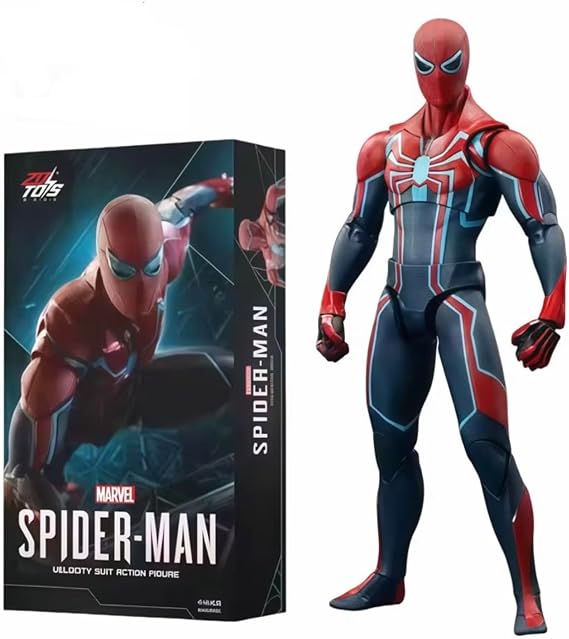 ZD Toys 1/10 Scale Gamerverse Spiderman Velocity Suit Collector Action Figure