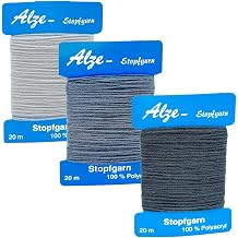 Darning Wool Bundle Monochrome (Light Grey, Mid Grey, Dark Grey)
