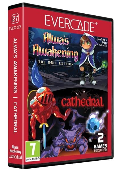 Blaze Evercade Alwa Cathedral Dual Cartridge - USA