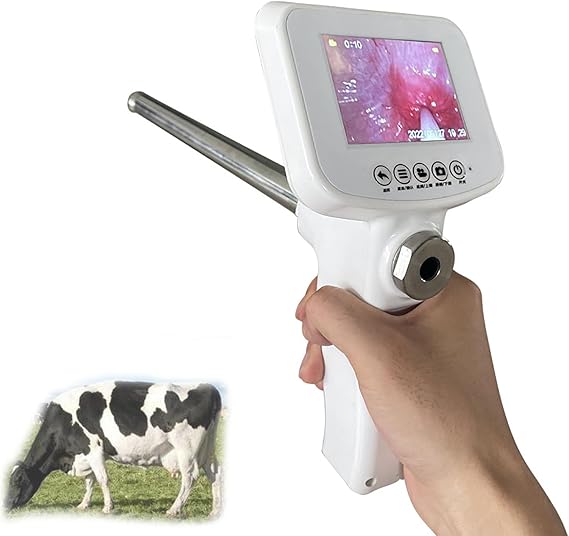 Professional Visual Insemination Kit,Animal Artificial Insemination Tools,Endoscope Veterinary Equipment, Veterinary Breeding Kit,for Farm & Ranch