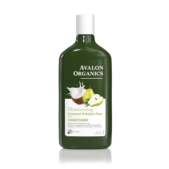 Avalon Organics All Natural Coconut Pear Conditioner, 11 Fl Oz