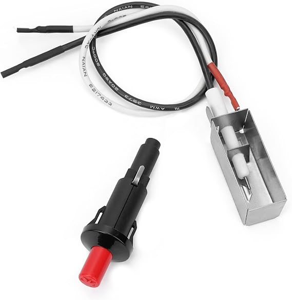 Onlyfire Piezo Igniter Replacement Kit for Weber 7510 Push Button Grill Igniter For Weber Spirit E-210 Spirit 500/700 Genesis E-310/E-320 Genesis Silver B/C Genesis Gold B/C Platinum B/C
