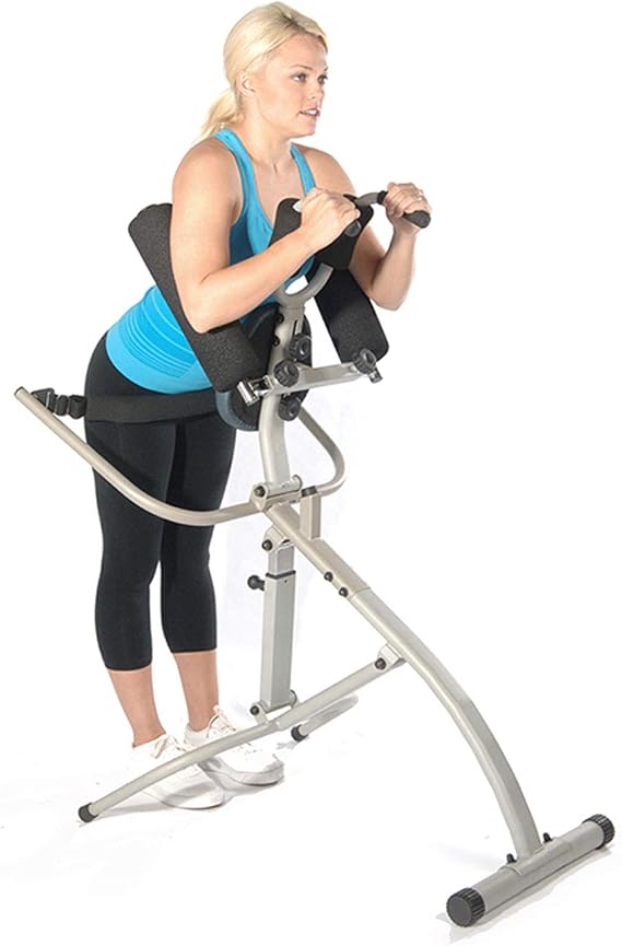Stamina InLine Traction Control System, Back Pain Relief & Spine Decompression Machine - Stretching and Exercise Equipment for Home and Gym Workout - Portable Lower Body Fitness Stretcher