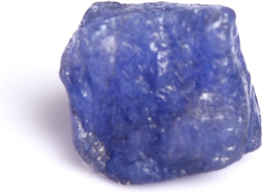 GEMHUB Untreated Raw Rough Sapphire 20.65 Ct. Certified Uncut Rough Natural Blue Sapphire Gemstone DP-606