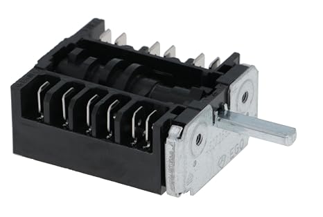 EGO 46.27266.500 6 Position Rotary SELECTOR Switch 4627266500 SIX Way SW34